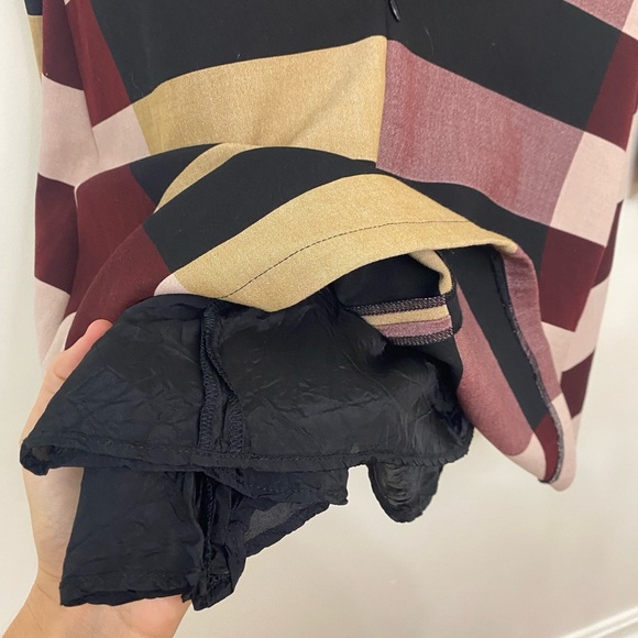 NWOT ASOS||  WHITE Funnel Neck Mini Dress in Block Stripe, Sold Out onli… - Picture 8 of 11